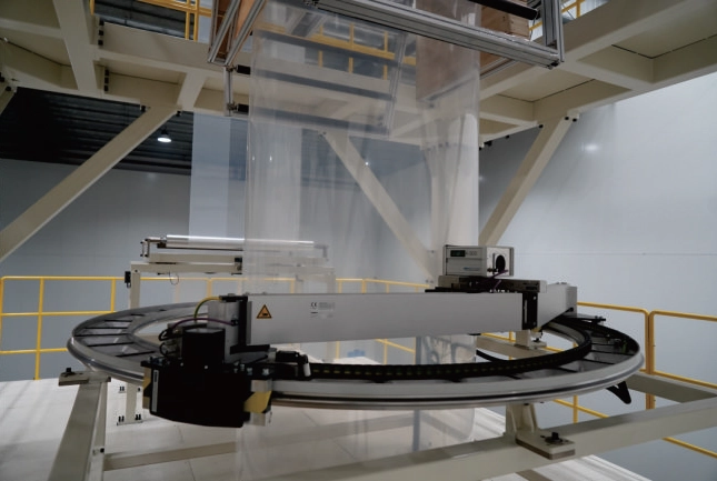 กระบวนการและการควบคุมการขึ้นรูปแบบฟิล์มเป่าแบบอัดขึ้นรูป